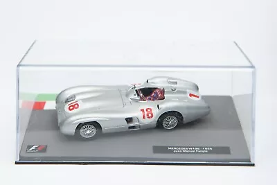 £9.99 • Buy Mercedes W196 1955 Juan Manuel Fangio 1:43 Model Car Formula 1 Panini F1 Car