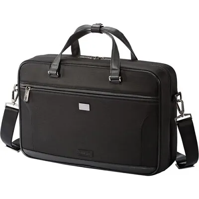 Lowepro Echelon Brief Black Luxury Briefcase 15  Macbook Laptop Tablet • $68.88