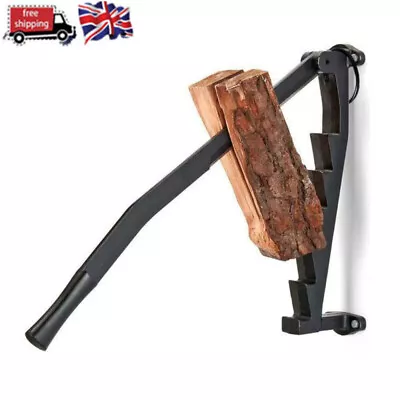 Wall Mounted Firewood Kindling Splitter Manual Log Splitter For Indoor/Outdoor • £57.99