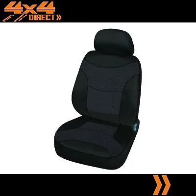 Single Black Modern Jacquard Seat Cover For Mazda B2600 • $64.59