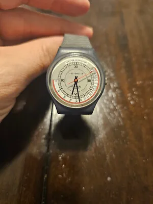 VINTAGE Swatch Watch Pulsometer GA106 Original 1987 Unisex Good Condition • $65