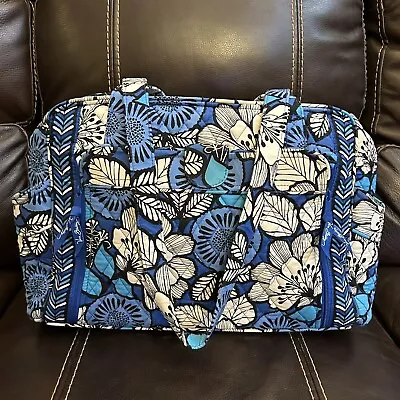 Vera Bradley Baby Diaper Bag - Blue Bayou Print • $22