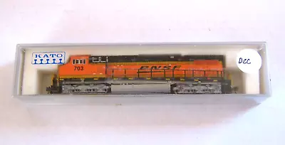 N SCALE - Kato BNSF (swoosh) C44-9W Loco 703 W/DCC - INOP For Repair • $75