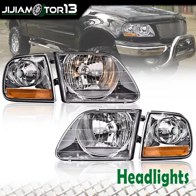 Fit For F150 Expedition 1997-03 Lightning Style Headlights & Corner Parking Lamp • $49.70