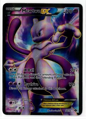 Pokemon TCG Mewtwo EX Full Art 98/99 Next Destinies NM/LP • $38.99