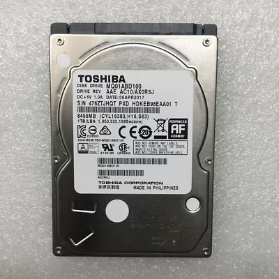 Toshiba MQ01ABD 1TB1000GB5400 RPM6.35 Cm (2.5 ) (MQ01ABD100) Desktop HDD • £39.58