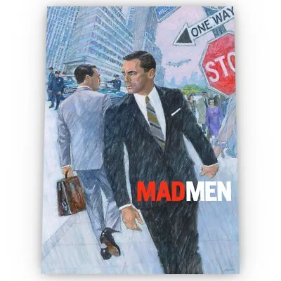 Mad Men TV Show Poster Satin High Quality Archival Stunning A1 A2 A3 • £8.49