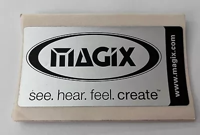 Magix Music Maker Logo Sticker Unpeeled Scarce • £7.23