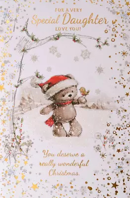Christmas Card Daughter. Special Daughter(#28449) • £1.99