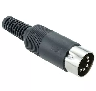 Male Or Female DIN Plug Socket Connector - 3 4 5 6 7 8 PIN • £4.19