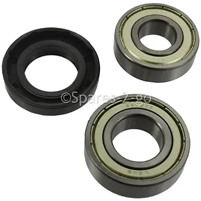 2nd Type Drum Bearing & Oil Seal Kit For ZANUSSI Washing Machine 6207ZZ 6206ZZ • £12.45