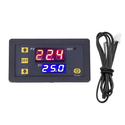 $16.99 • Buy 12V Intelligent Digital Temperature Controller Thermostat Temp Control Switch