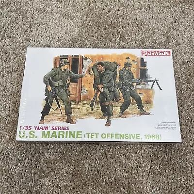 Dragon 1/35 Scale - NAM Series US Marines (TET OFFENSIVE 1968) - Unopened • $22