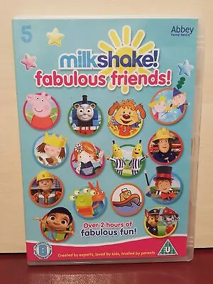 Milkshake! Fabulous Friends! - 2 Hours Of Fun - Region 2 DVD (J115) • £0.99