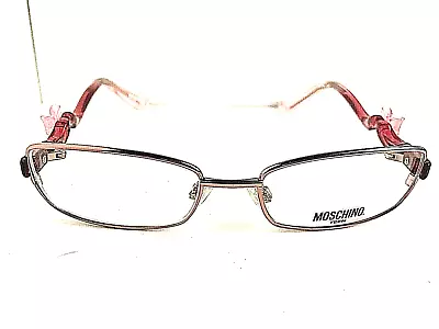 New MOSCHINO Girls MO 093-04 E64 49mm Gold/Pink W/Bow Girls Eyeglasses Frame • $59.99