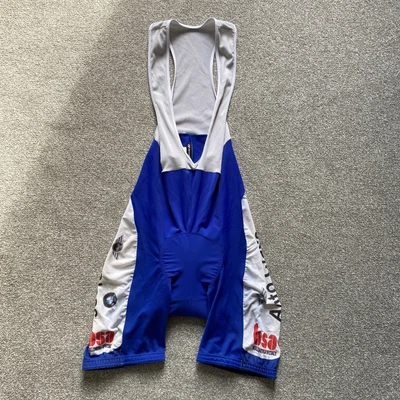 £14.99 • Buy Blue Cycling Bib Shorts Vest Size XL Mens Lycra     H