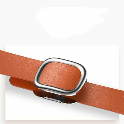 $36.99 • Buy Genuine Magnetic Leather Closure Wrist Band Strap For Apple Watch IWatch 38 45mm