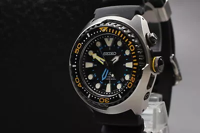 New Battery [Mint] Seiko Kinetic 5M85-0AB0 SUN021 Divers 200m Men's Watch Japan • £492.10