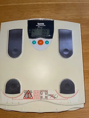 Tanita Body Fat Monitor/Personal Scale TBF-531 For Adults And Children • £20