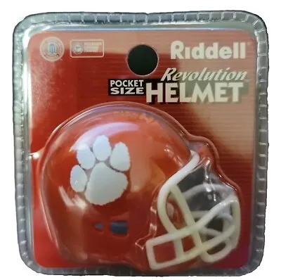 Riddell Clemson Tigers Pocket Size Helmet • $6.50