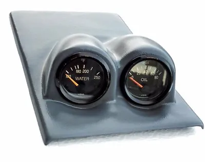 Grand National Turbo T-type RACE STYLE CONSOLE 2 GAUGE POD GRAY 52MM 2-1/16  USA • $52.95