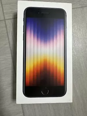 Apple IPhone SE 3rd Gen 64GB Midnight LTE 5G Unlocked MMX53LL/A A2595 Brand New • $279