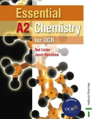 Essential A2 Chemistry For OCR Student Book (Esse... By Renshaw Janet Paperback • £3.49