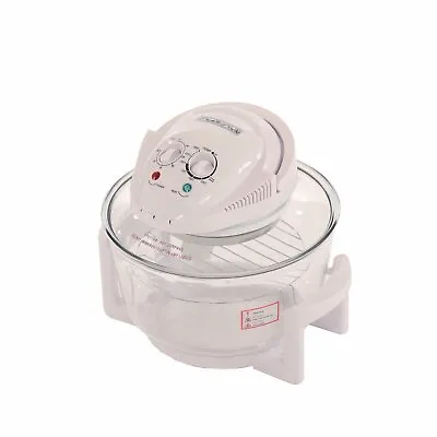 NEW! 12L Litre White Portable Halogen Convection Oven Cooker 1400w • £32.99