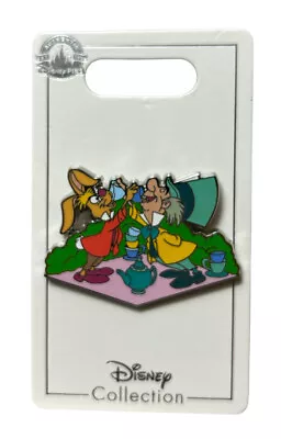 Disney Parks OE Pin Alice In Wonderland Mad Hatter & March Hare Tea Party 2022 • $16.31