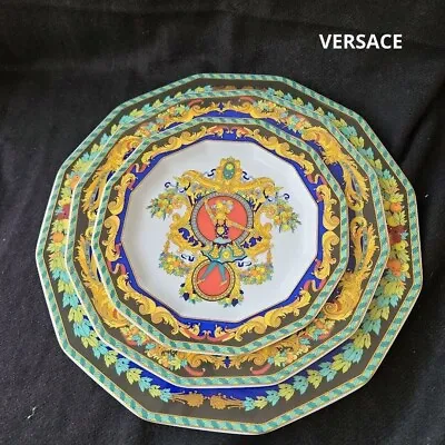 Versace Rosenthal Le Roi Soleil Saucepan Plate Set Dinner Salad Cake • $222.64