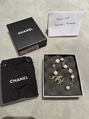 Chanel Pearl And Rose Bracelet  • $800