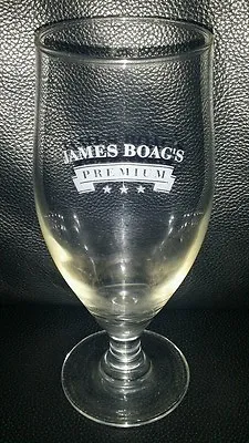 Rare Collectable James Boag's Premium Lager Beer Glass In Good Used Condition • $15