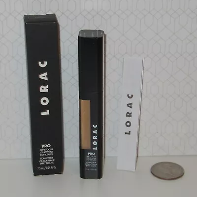 FULL SIZE LORAC PRO Soft Focus Longwear Concealer 13.5 MEDIUM 0.25oz 7.5ml • $15.98