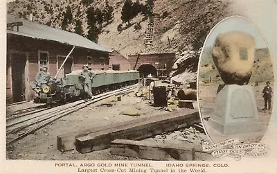 Portal  Argo Gold Mine Tunnel  Idaho Springs  Colorado • $3.50