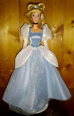 $29.99 • Buy Cinderella Special Sparkles Mattel Vintage Disney Doll Glitter Dress & Stand