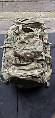 British Army Issue MTP Camouflage Short Back Convoluted 90L Rucksack/Bergen SB02 • £70