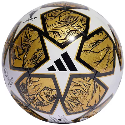 Footballs Unisex Adidas UEFA Champions League Club Ball Gold • £51.52