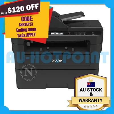 $286 • Buy *SALE!* Brother MFC-L2730DW Wireless Multifunction Mono Laser Duplex Printer