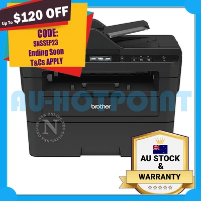 $286 • Buy *SALE!* Brother MFC-L2730DW Wireless Multifunction Mono Laser Duplex Printer