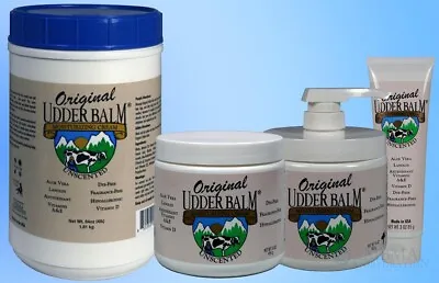 Unscented Original Udder Balm Moisturizing Cream For Dry Cracked Hands • $34.49