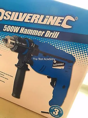 DIY 500W Hammer Drill Compact Versatile Drill Variable Speed Reverse Forward • £31.05