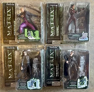 [NEW] NRFB - THE MATRIX Lot - Neo Trinity Morpheus Niobe - McFarlane Toys • $200