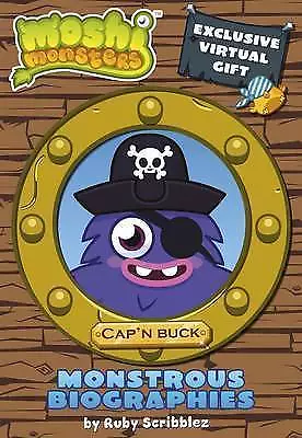 Moshi Monsters Monstrous Biographies Cap'n Buck Penguin Books (Paperback 2012) • $3.85