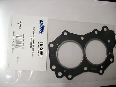 Evinrude Johnson Sierra Head Gasket 18-2961 5.5hp 6hp 329103 Outboard Boat Motor • $22.95