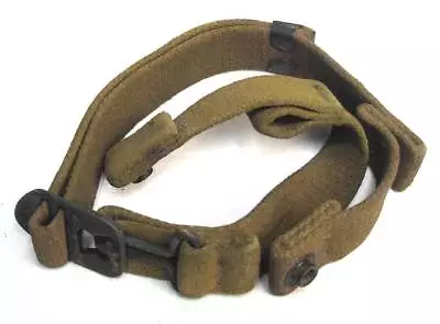 US Paratrooper Helmet Chinstrap WW2 M1C Swivel Bale Airborne WWII OD#3 AGED • £39.99