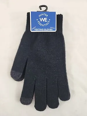 Winter Essentials Unisex Adult Texting Gloves - One Size Fits All Black • $7.99