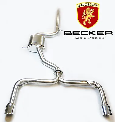 Becker-P  S/S Catback Exhaust Fits For 2014+ VW Golf MK7 GTI H/B GTI 2.0L • $194.77