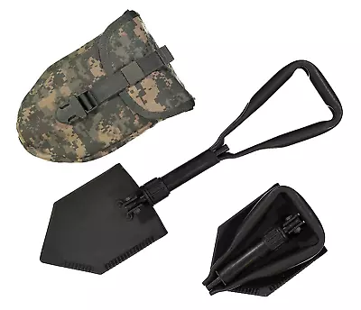 USGI Military Issue AMES Entrenching E-Tool Folding Shovel And Choice Of Cover • $48.75