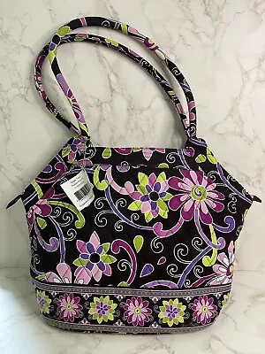 Vera Bradley Angie Tote In Purple Punch NWT New W/ Tag • $24.99