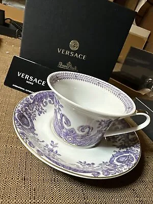 Versace Byzantine Dreams Tea Cup & Saucer 7 Oz • $260